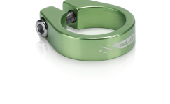 XLC PC-B05 34.9mm seat clamp, green/gold