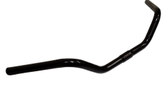 Handlebar 600mm, 25,4 mm, Steel, Black