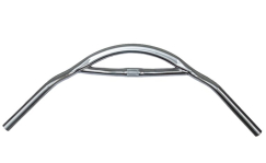 Handlebar NL 670mm, 25,4 mm, steel, silver