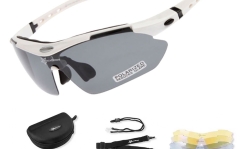 Rockbros 10003 Polarized cycling classes white